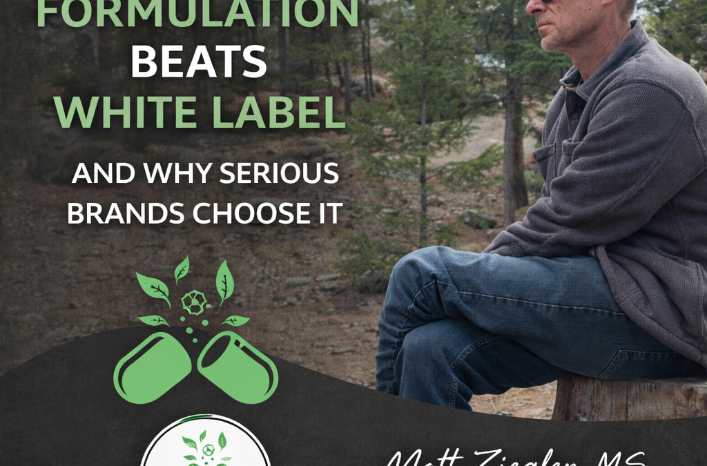 Why Custom Formulation Beats White Label