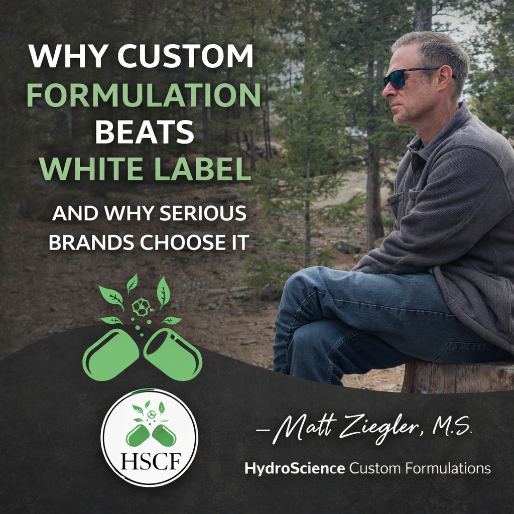 Why Custom Formulation Beats White Label Why Custom Formulation Beats White Label