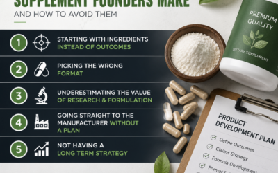 5 Mistakes Supplement Founders Make